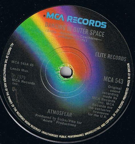 Atmosfear - Dancing In Outer Space (1979, Vinyl) | Discogs