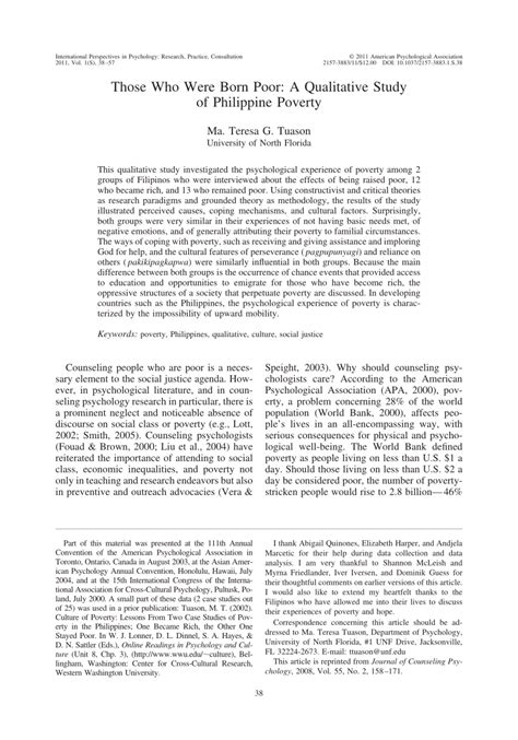 Qualitative research helps social and educational scientists and researchers to explore and describe a variety of different topics or a phenomena that can range from the interpersonal culture of a remote tribe to effective classroom practices. 003 Example Of Qualitative Research Paper Pdf Philippines ~ Museumlegs