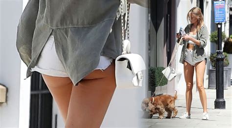 Kimberley Garner Puts On A Very Leggy Display In Tiny Shorts In London Photos TheFappening