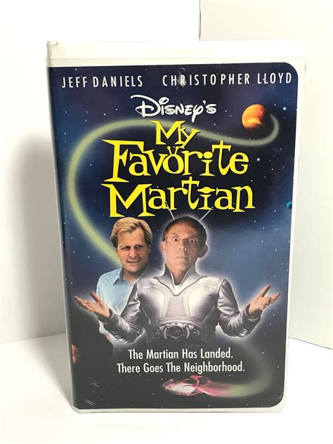 My Favorite Martian Video Tapes Disney Studios Vhs Tape The Martian