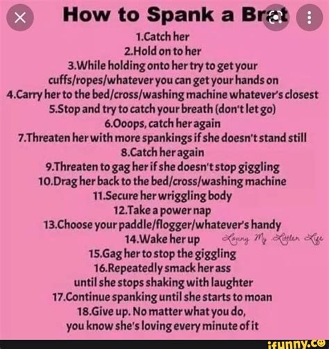 X How To Spank A Brit 1catch Her 2hold On To Her 3while Holding