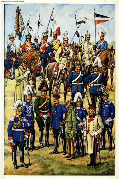 Prussian Uniforms Deutsches Kaiserreich Kaiserreich Preußen