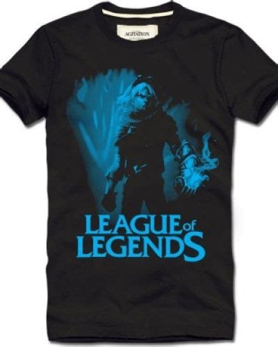 League Of Legends Preto T Shirts Ezreal T Shirt Shirts League Of