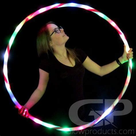 Light Up Hula Hoop In 2020 Led Hula Hoop Glow Stick Party Hula Hoop