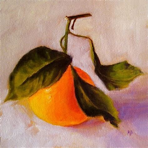 Marina Petro Adventures In Daily Painting Clementine Original Still