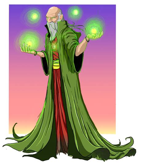 Artstation Green Wizard