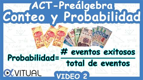 🎲 Problemas De Conteo Y Probabilidad Video 2 Act Preálgebra Youtube