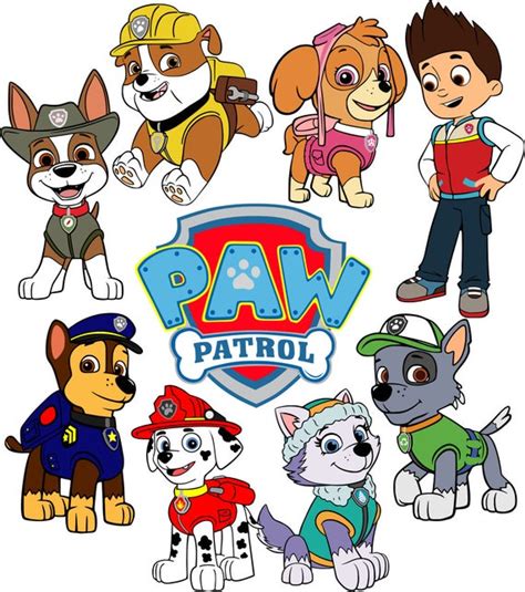 Paw Patrol SVG files