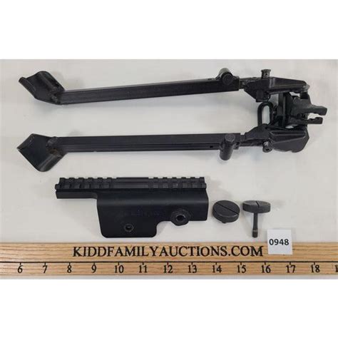 Lot Of 2 M 14 M1a Adjustable Bipod W Sling Mount And Reciever Scope