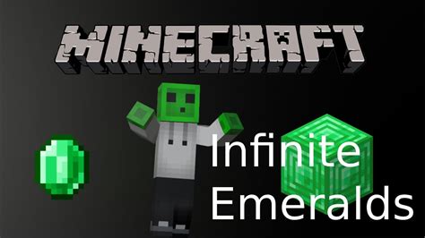 Minecraft Infinite Emerald Glitch Youtube