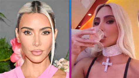 Why Kim Kardashian Says She Started Drinking At 42 Kim Kardashian