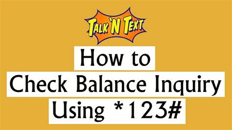 To check what coverage of dab services are available in your locality, please see our transmitter checker tool. How to Check Balance Inquiry in Talk n' text Using *123 ...