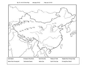 Blank Map Of China And Japan