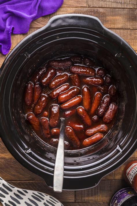 Grape Jelly Little Smokies The Magical Slow Cooker