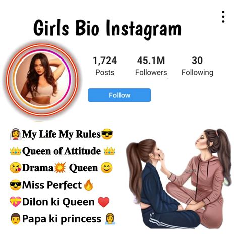 1000 Best Instagram Bio For Girls 2023 Stylish And Attitude Insta