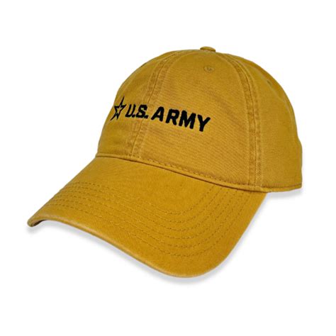 Army Gear Army Star Logo Hat Gold Military And First Responder