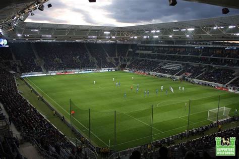 All info around the stadium of tsg hoffenheim. TSG 1899 Hoffenheim: Rhein-Neckar-Arena Stadium Guide ...