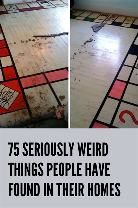 Seriously Weird Things People Have Found In Their Homes Weird Things