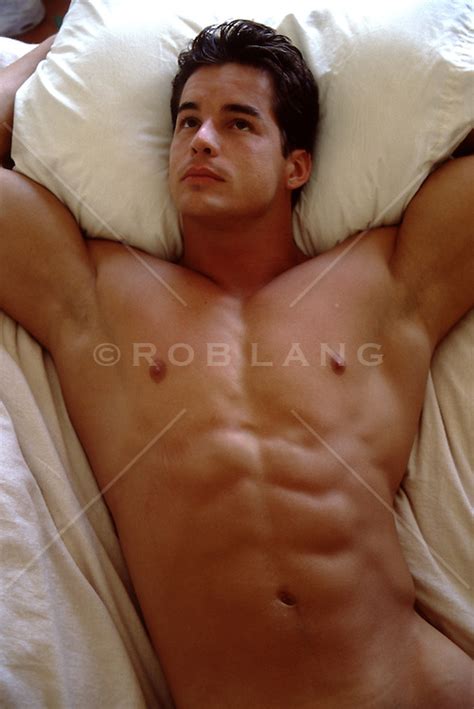 Hunk In Bed Rob Lang Images