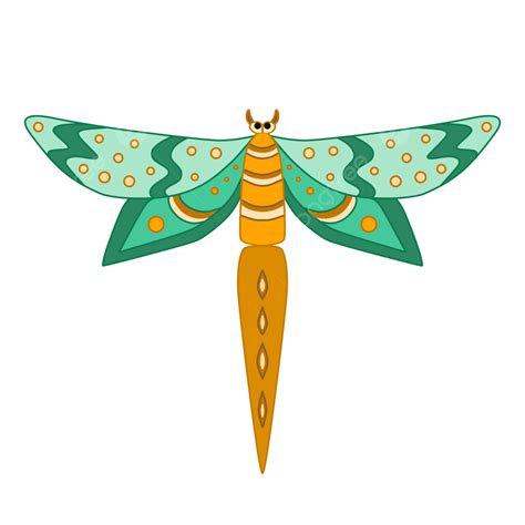 Cartoon Dragonfly Clipart Png Vector Psd And Clipart With