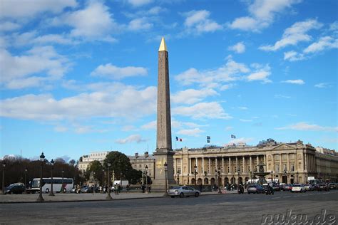 Place De La Concorde Paris Frankreich Westeuropa