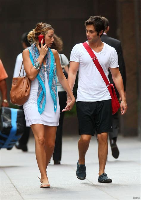 Blake Lively And Penn Badgley They Got Great Style Together Celebridades Adolescentes