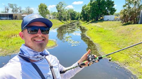 Fishing Florida Canals For Exotic Fish Youtube