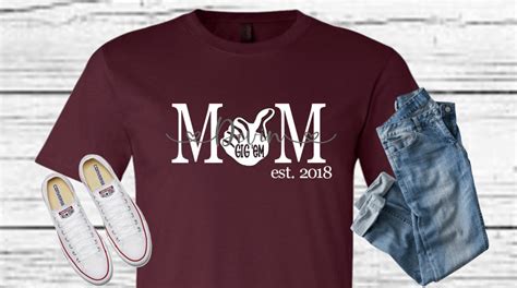 Aggie Mom Inspired Shirt Texas A M Personalized Aggie Gift Etsy