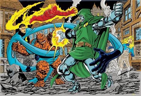 Fantastic Four Vs Doctor Doom Fantastic Four Comics Fantastic Four
