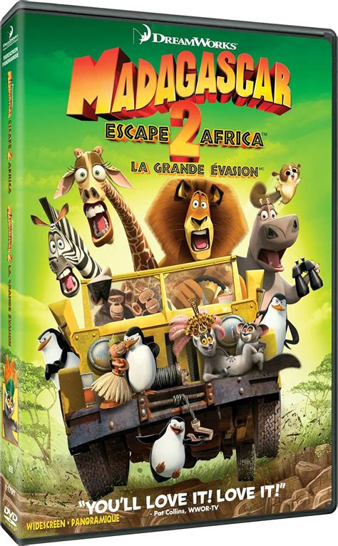 Madagascar Escape 2 Africa Widescreen Bilingual Amazonca Dvd