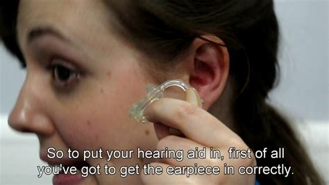 How To Put In And Remove An Earmould Hearing Aid Youtube