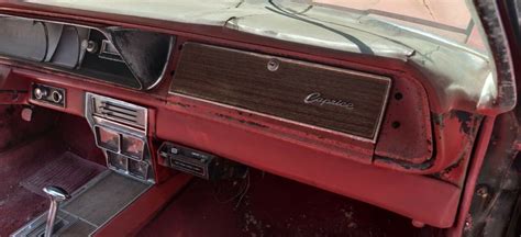 1966 Chevrolet Caprice With Matching 396 V8 Console With Gauges And