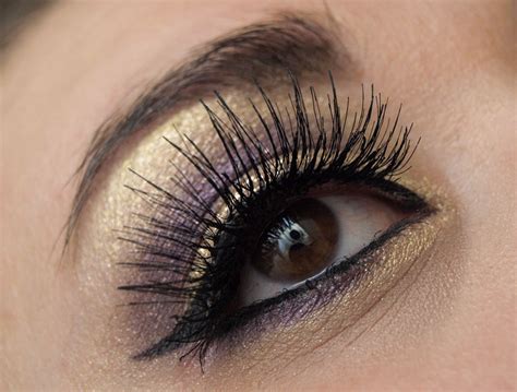 Purple And Gold Smokey Eye Makeup Mugeek Vidalondon