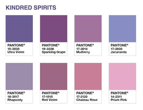 Purples Pantone Color Chart Pantone Colour Palettes Trending Paint