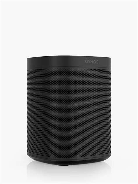 Sonos One Gen 2 Smart Speaker With Voice Control Black