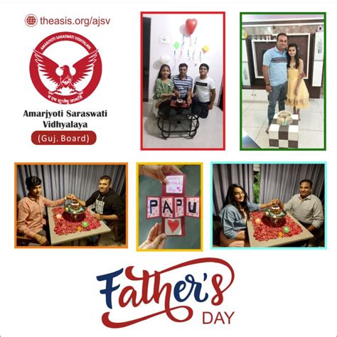 Fathers Day Celebration 2021 Amar Jyoti Saraswati Vidyalaya