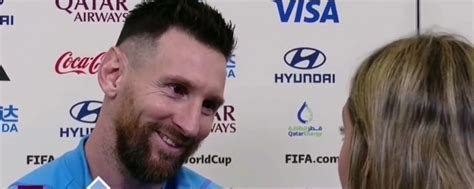 Watch Argentine Reporter Melts Lionel Messi With Impassioned Speech