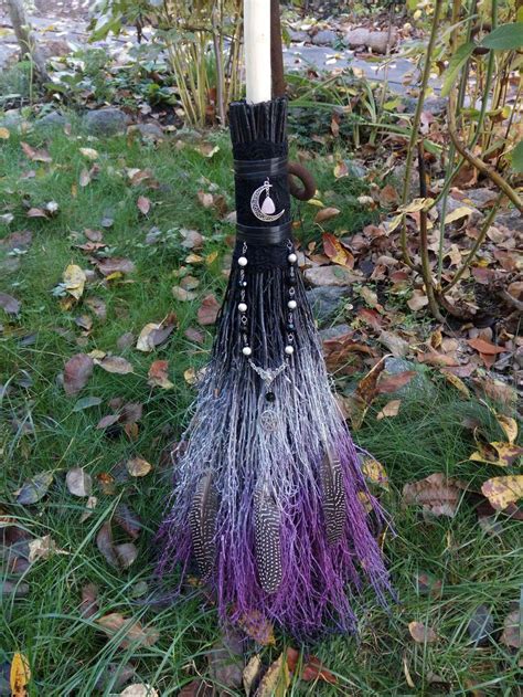 Witchs Broom Halloween Broom Porch Decor Jumping Etsy In 2020