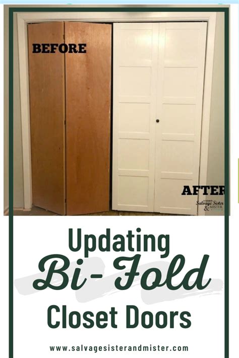 Diy Makeover Refresh Your Closet With Updated Bi Fold Doors