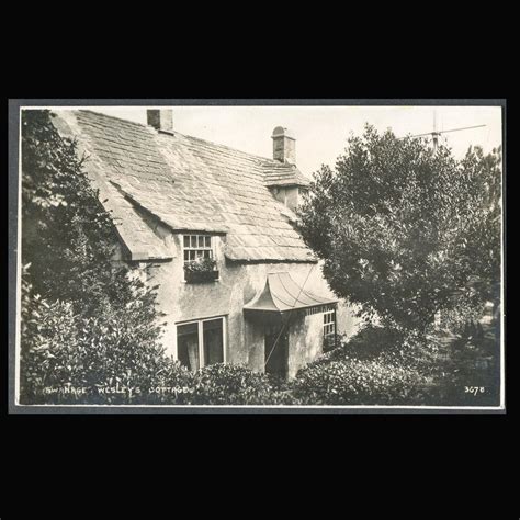 Swanage Wesleys Cottage Uk Vintage Postcard By Coinsncards On Etsy