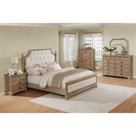 > bedroom set < any size super king double white black cream french rococo bed. Shop Piraeus 296 Solid Wood Construction Bedroom Set with ...