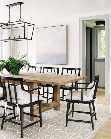 Home Design And Inspiration Modern Farmhouse Dining