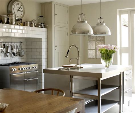 Show all ideas kitchen (8). Industrial Kitchen Island - Transitional - kitchen - 1st ...