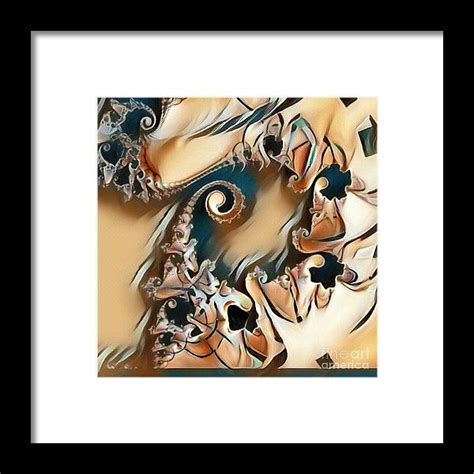 Fancy Abstract Framed Print By Sabela Carlos All Framed Prints Are