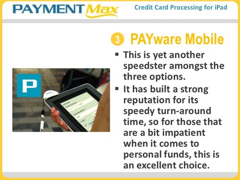 Find and compare top mobile credit card processing software on capterra, with our free and interactive tool. iPad Credit Card Processing App for Small Business -- PaymentMax