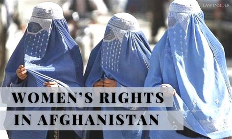 What Is The War Between Rights Of Afghan Women And The Taliban Law