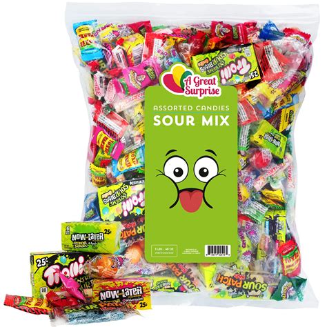 Buy A Great Surprise Sour Party Mix Appx 3 Lb Candy Bulk