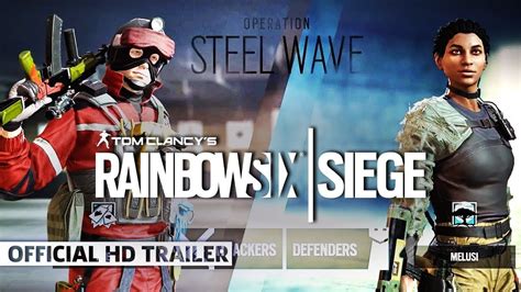 Rainbow Six Siege Steel Wave Operators Official Gameplay Gadgets