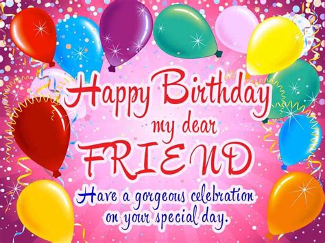Happy Birthday Friend Pictures Messages Quotes And Cards