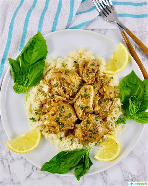 With two little ones that keep me busy all day, i don't always have time to prep ahead when it comes to dinner. Instant Pot Lemon Garlic Chicken - Urban Bliss Life